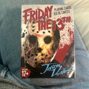 Friday the 13th playing cards